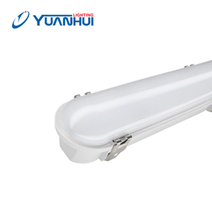 Пластиковый водонепроницаемый светодиодный линейный светильник для коммерческого освещения